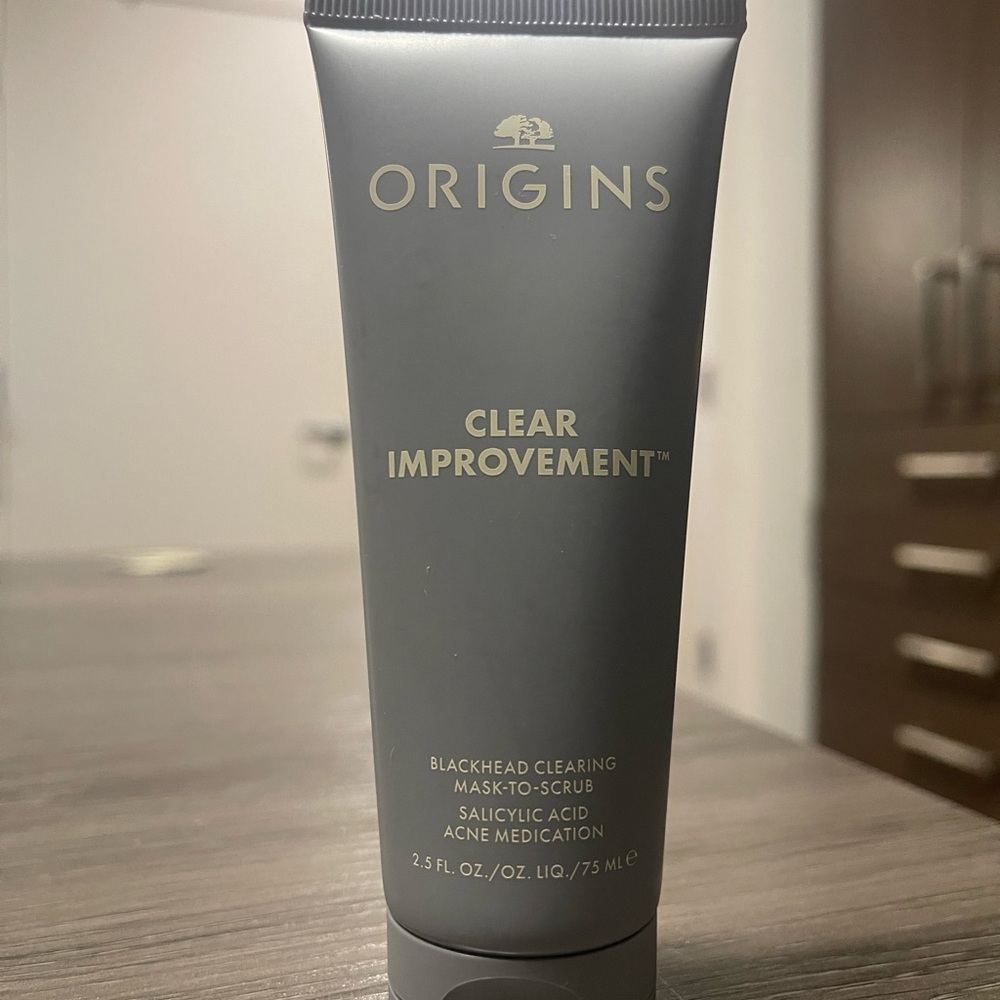 Origins Clear Improvement Blackhead Clearing Mask-to-Scrub